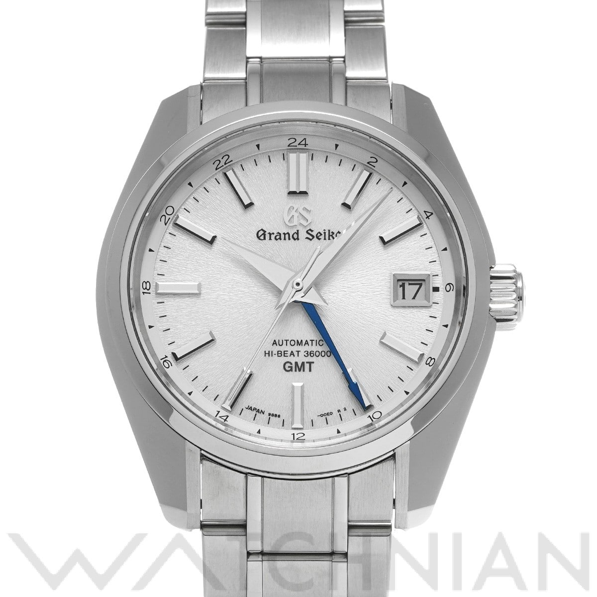 グランドセイコー / Grand Seiko ヘリテージコレクション メカニカル ハイビート36000 GMT SBGJ201 シルバー メンズ 時計 【中古】【wristwatch】