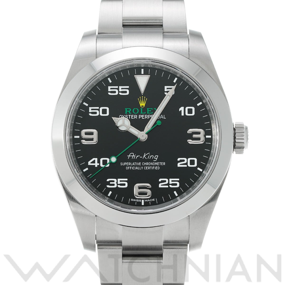 ロレックス / ROLEX エアキング 116900 ブラック メンズ 時計 【中古】【wristwatch】