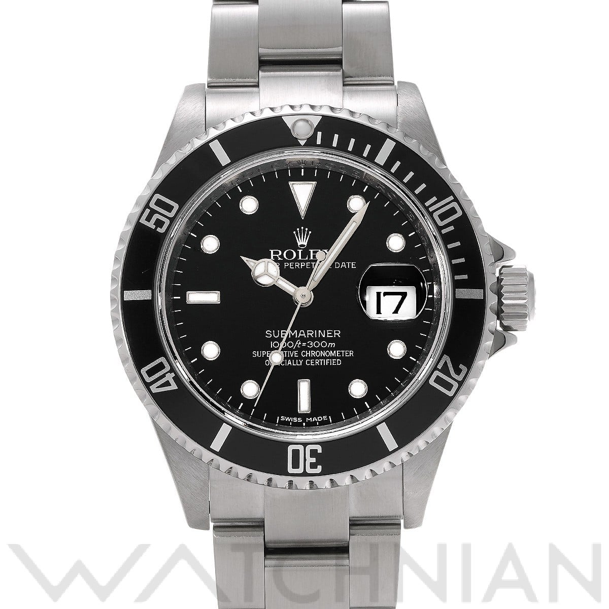 ロレックス / ROLEX サブマリーナ デイト 16610 ブラック メンズ 時計 【中古】【wristwatch】