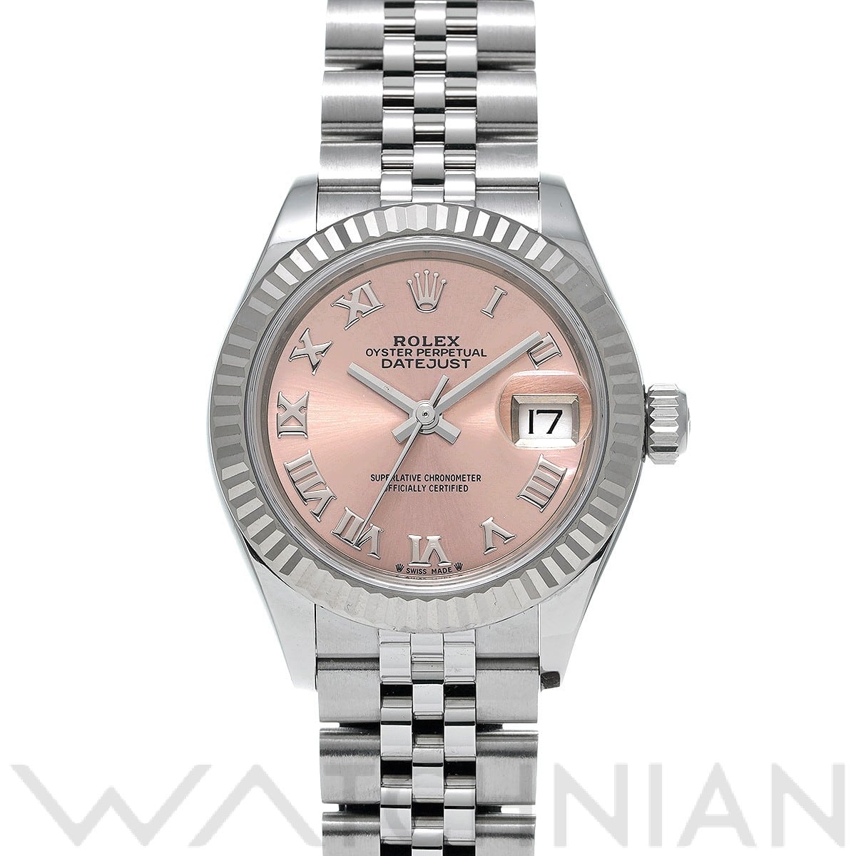 ロレックス レディ デイトジャスト 28 279174 ピンク レディース 時計 【中古】【wristwatch】