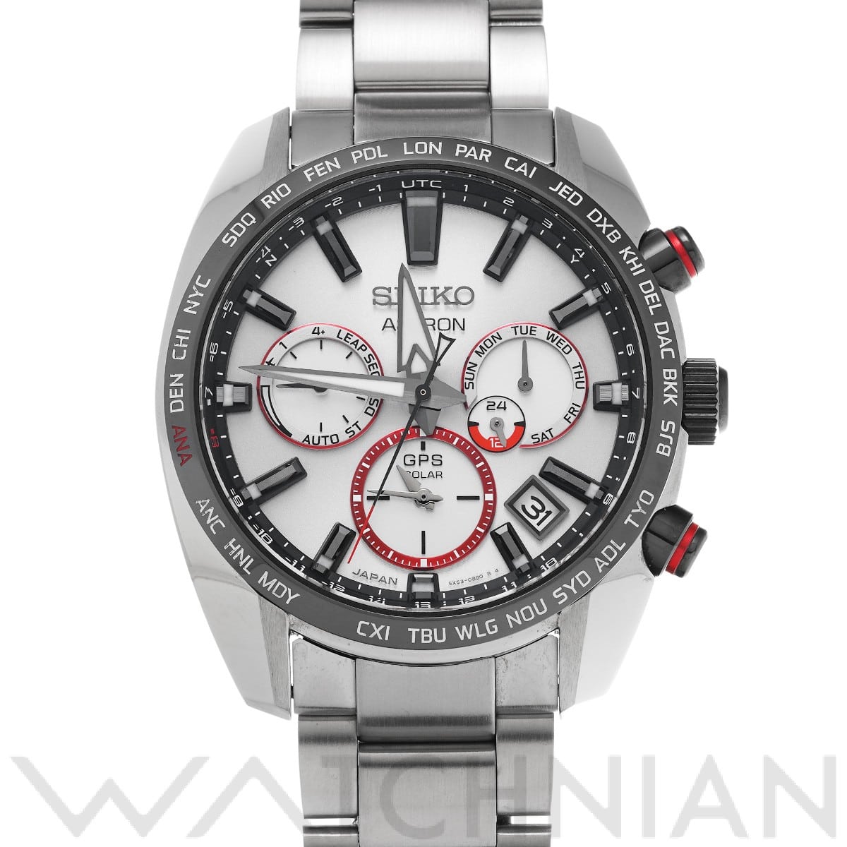 セイコー アストロン 大谷翔平 2020リミテッドエディション SBXC081 シルバー メンズ 時計 【中古】【wristwatch】