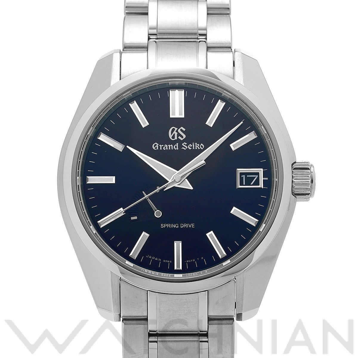 グランドセイコー / Grand Seiko ヘリテージコレクション スプリングドライブ SBGA375 ミッドナイトブルー メンズ 時計 【中古】【wristwatch】