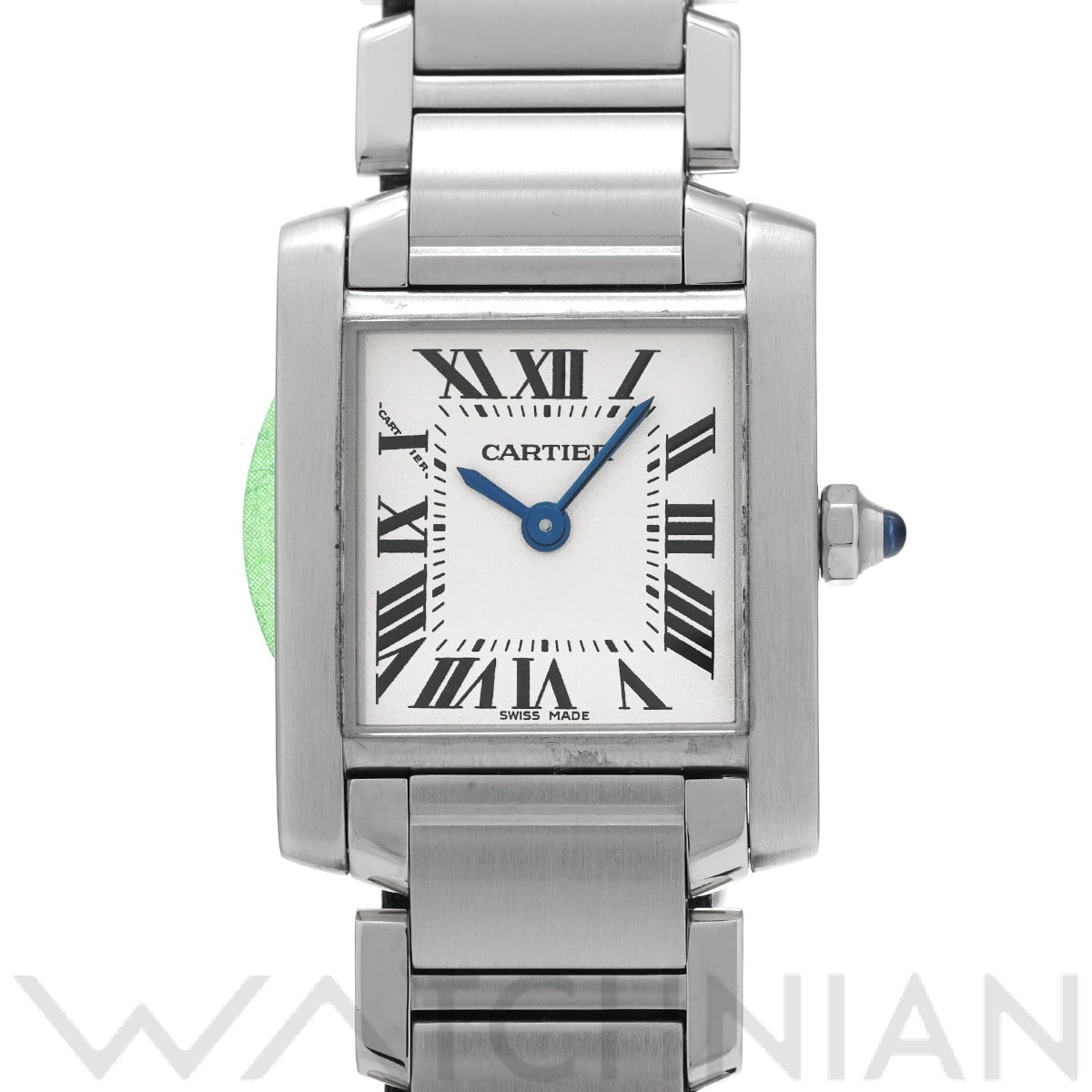 カルティエ / CARTIER タンク フランセーズ SM W51008Q3 シルバー レディース 時計 【中古】【wristwatch】