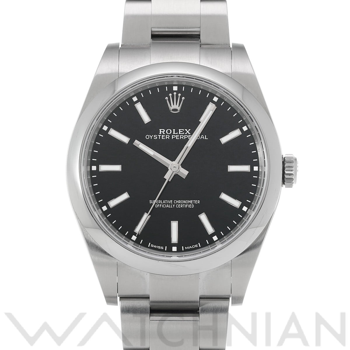 ロレックス / ROLEX オイスターパーペチュアル 39 114300 ブラック メンズ 時計 【中古】【wristwatch】