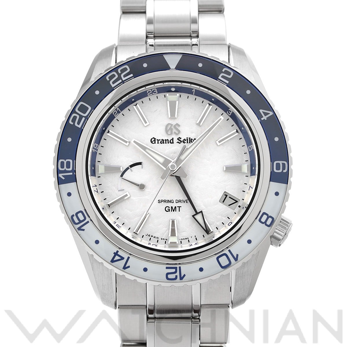 グランドセイコー スポーツコレクション スプリングドライブ GMT 20th SBGE275 ホワイト メンズ 時計 【中古】【wristwatch】