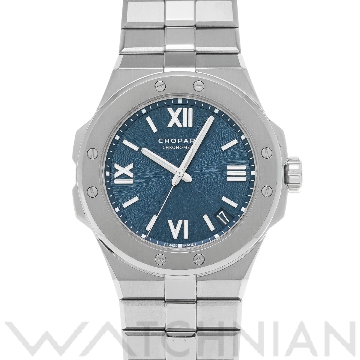 ショパール アルパイン イーグル 41 298600-3001 ブルー メンズ 時計 【中古】【wristwatch】