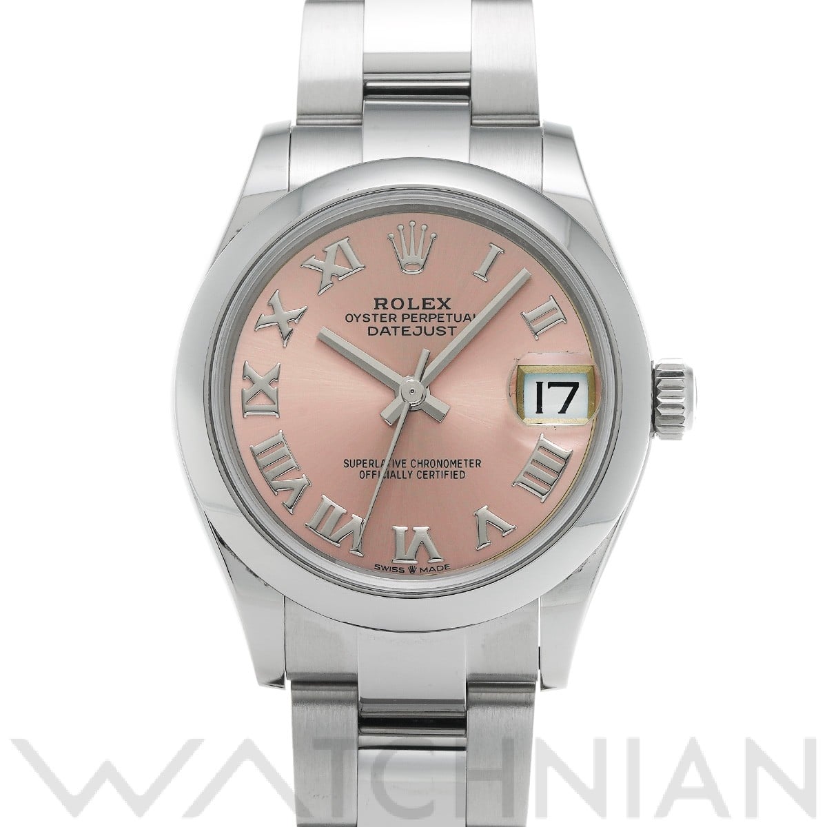 ロレックス デイトジャスト 31 278240 ピンク ユニセックス 時計 【中古】【wristwatch】