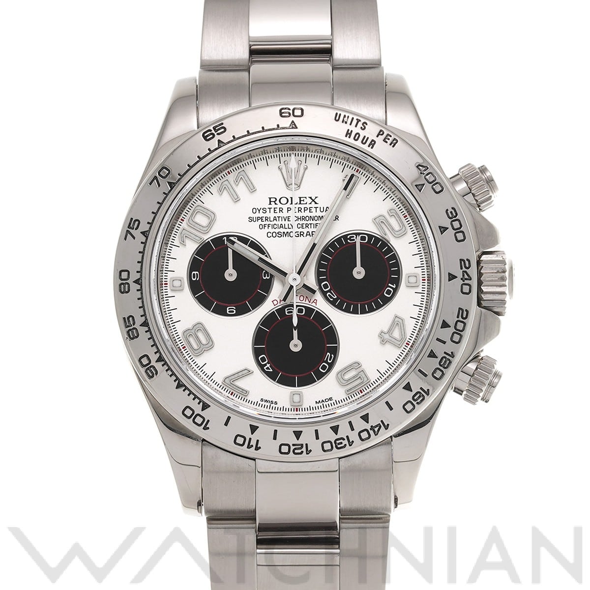 ロレックス コスモグラフ デイトナ 116509 ホワイト/ブラック メンズ 時計 【中古】【wristwatch】