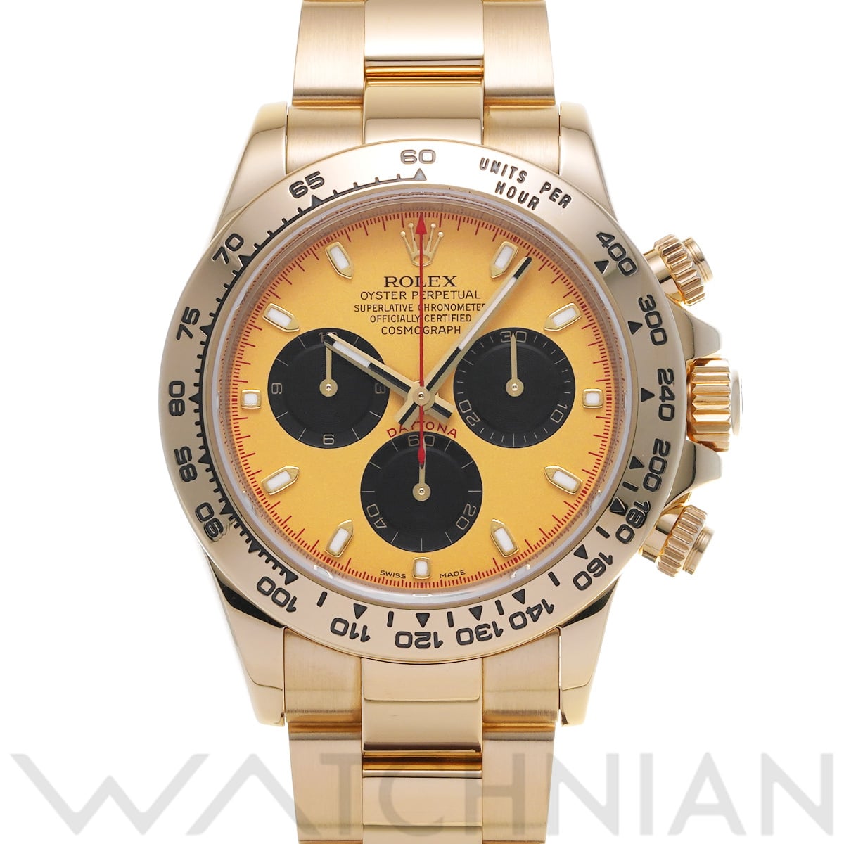 ロレックス コスモグラフ デイトナ 116508 シャンパン/ブラック メンズ 時計 【中古】【wristwatch】