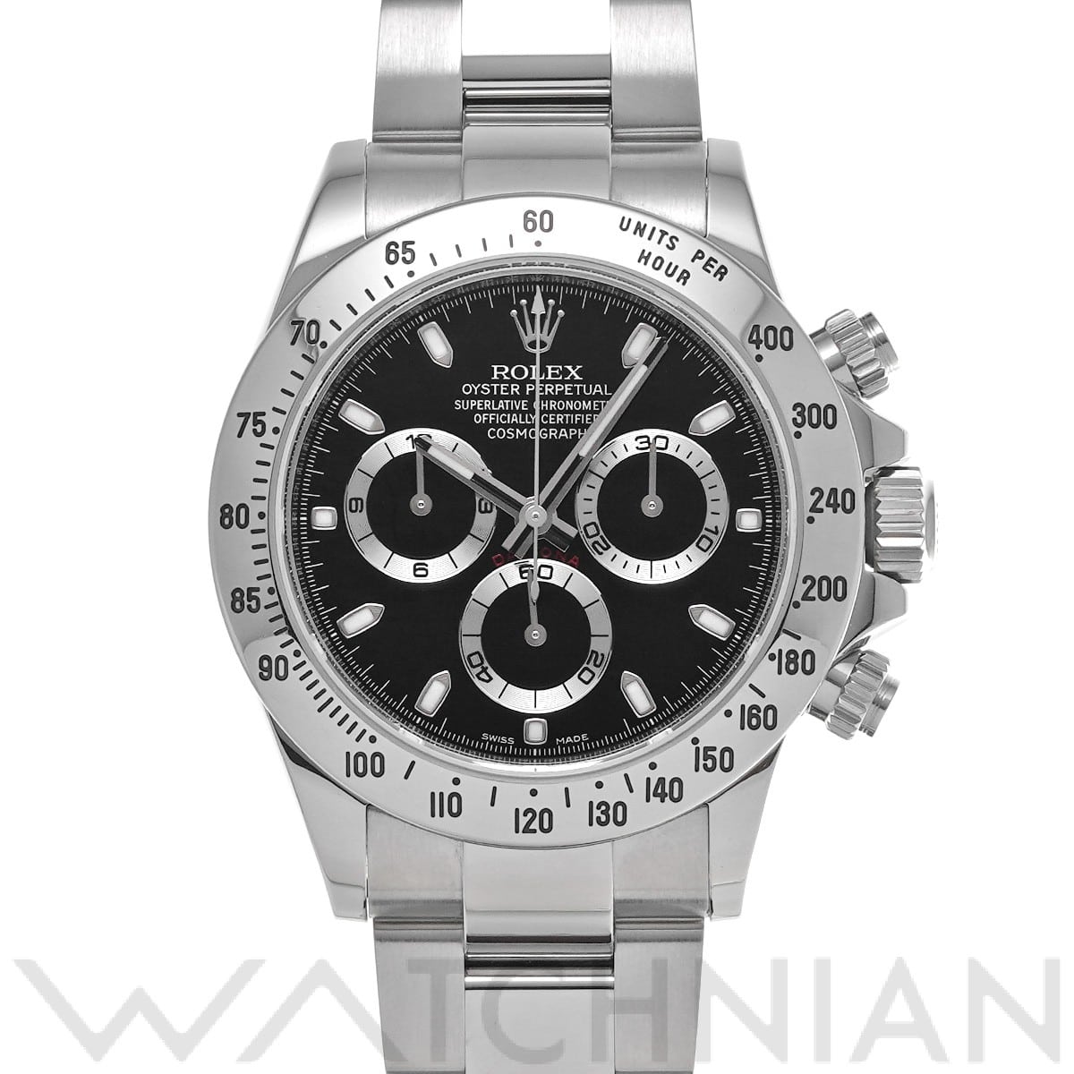 ロレックス コスモグラフ デイトナ 116520 ブラック メンズ 時計 【中古】【wristwatch】