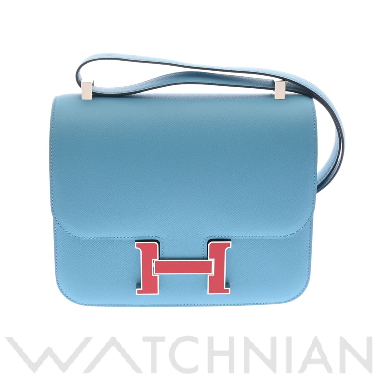 エルメス コンスタンス 24 ブルーノール ヴォーエプソン レディース バッグ 【中古】【bag】