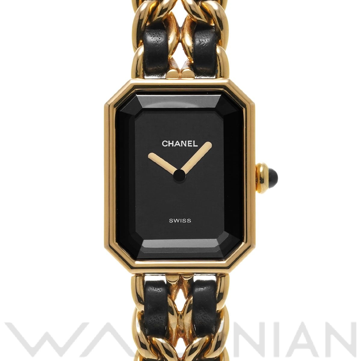シャネル / CHANEL プルミエール M H0001 ブラック レディース 時計 【中古】【wristwatch】
