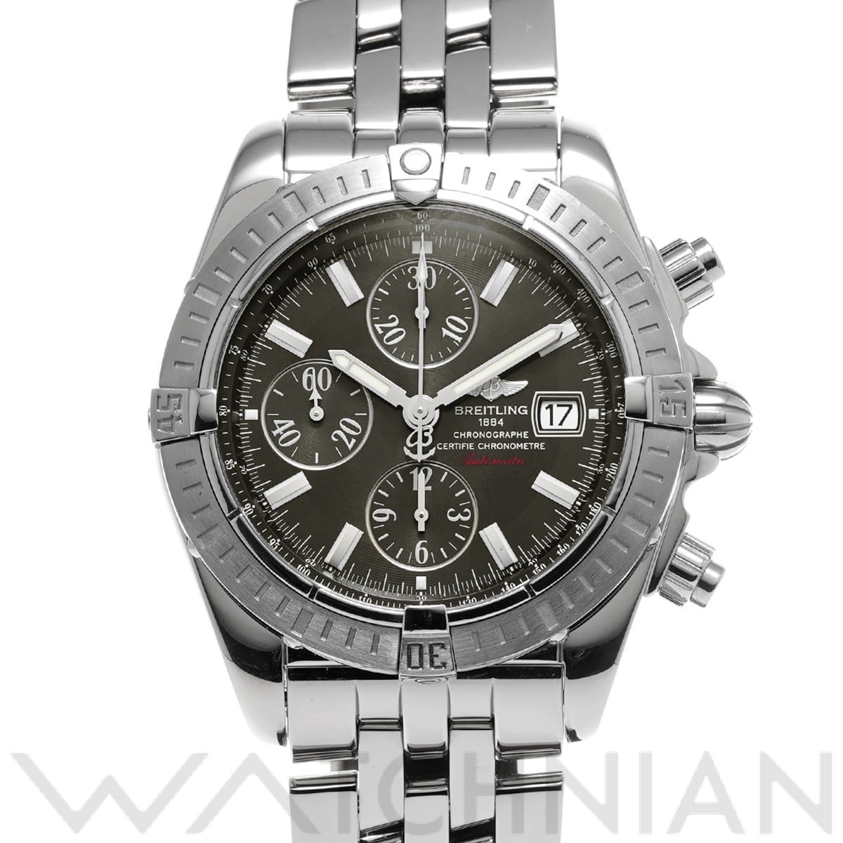 ブライトリング クロノマット エボリューション A1335611/M512 ブラック メンズ 時計 【中古】【wristwatch】