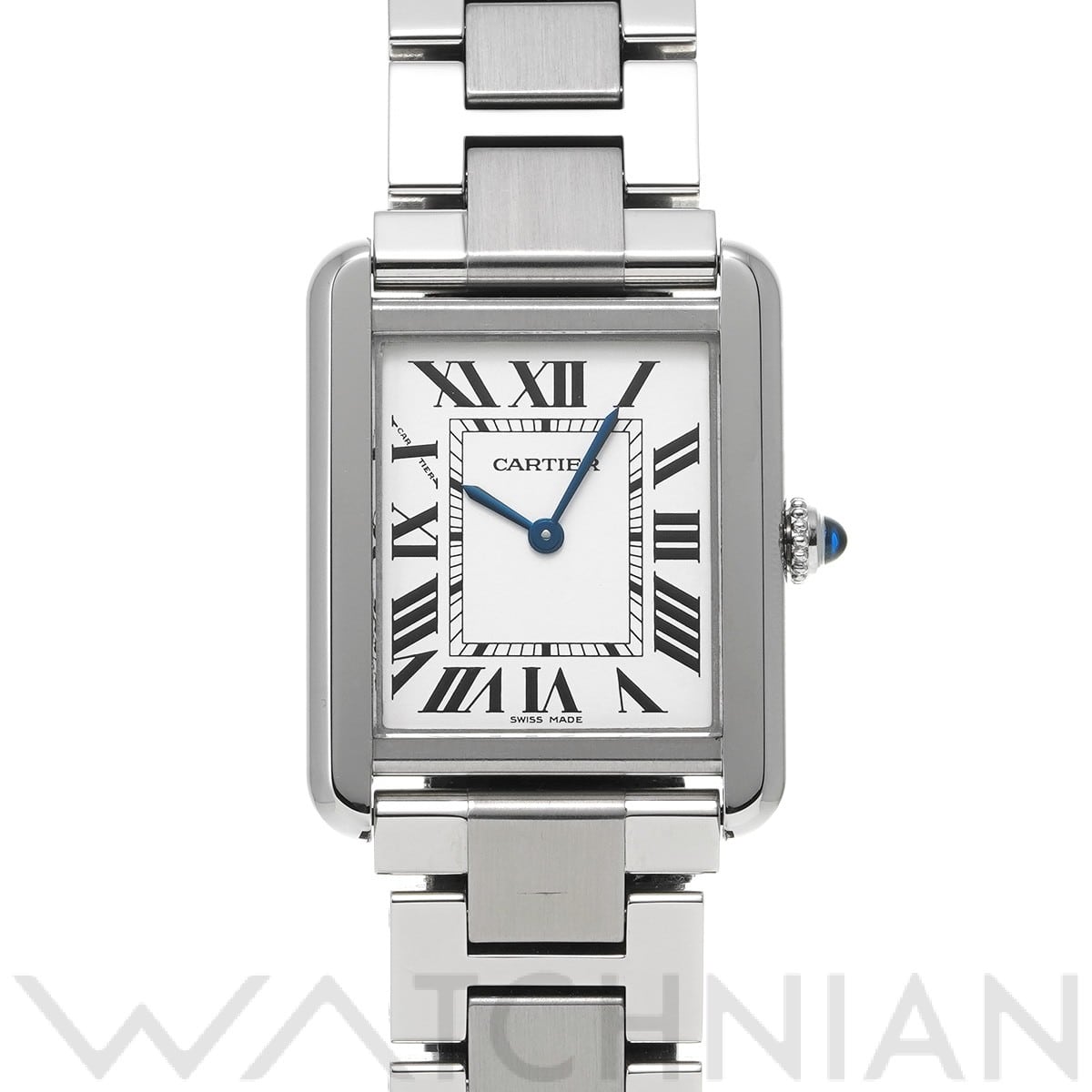 カルティエ タンク ソロ SM W5200013 シルバー レディース 時計 【中古】【wristwatch】