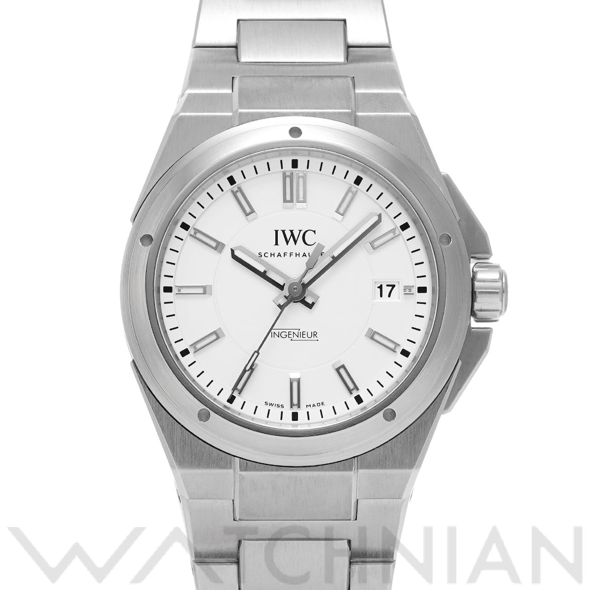 IWC インヂュニア オートマティック IW323904 シルバー メンズ 時計 【中古】【wristwatch】