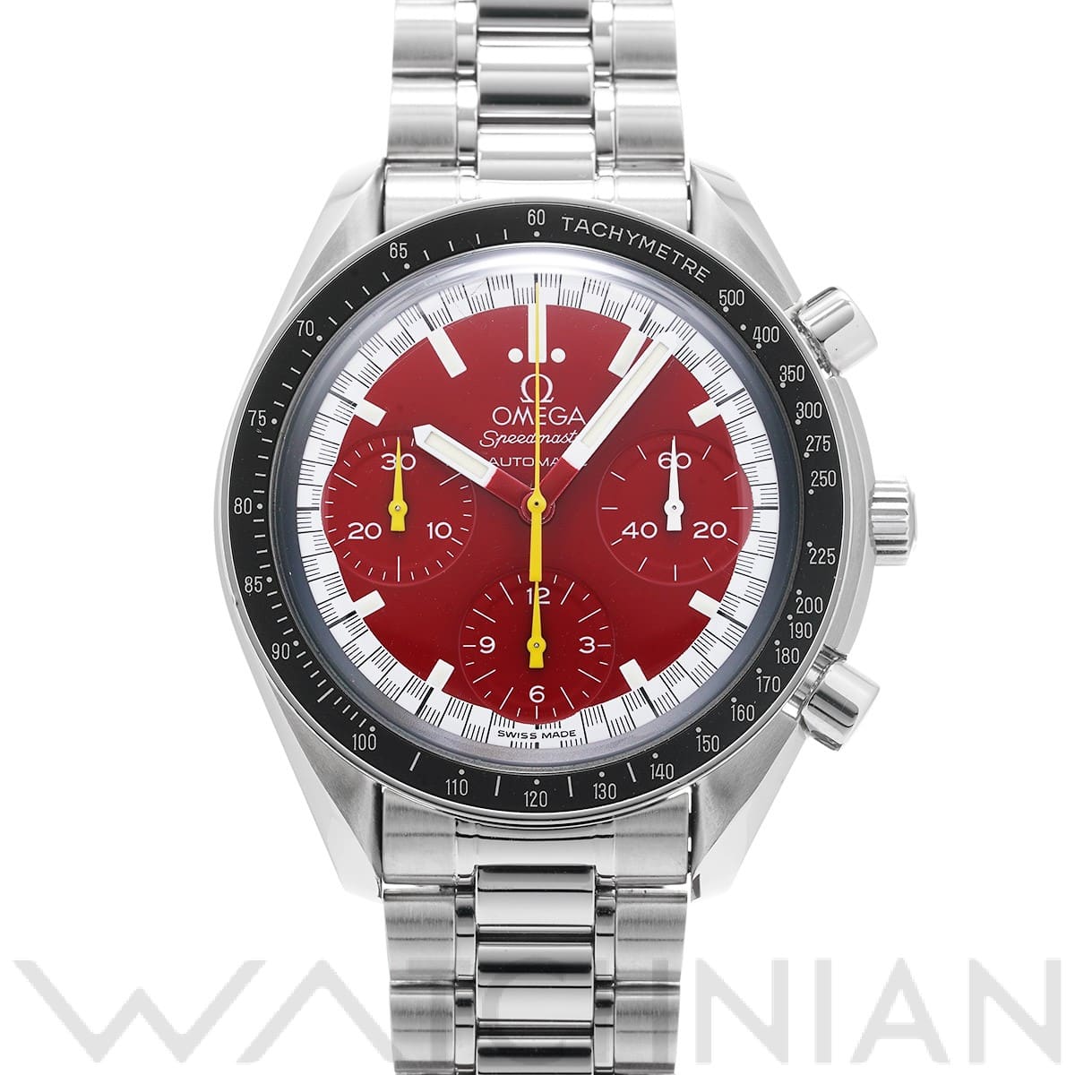 オメガ スピードマスター レーシング ミハエル・シューマッハ 3510.61 レッド メンズ 時計 【中古】【wristwatch】