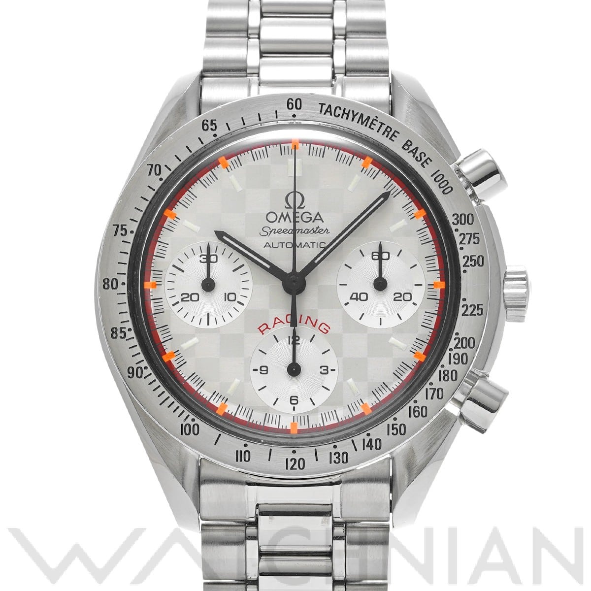 オメガ スピードマスター レーシング ミハエル・シューマッハ 2000 3517.30 シルバー メンズ 時計 【中古】【wristwatch】