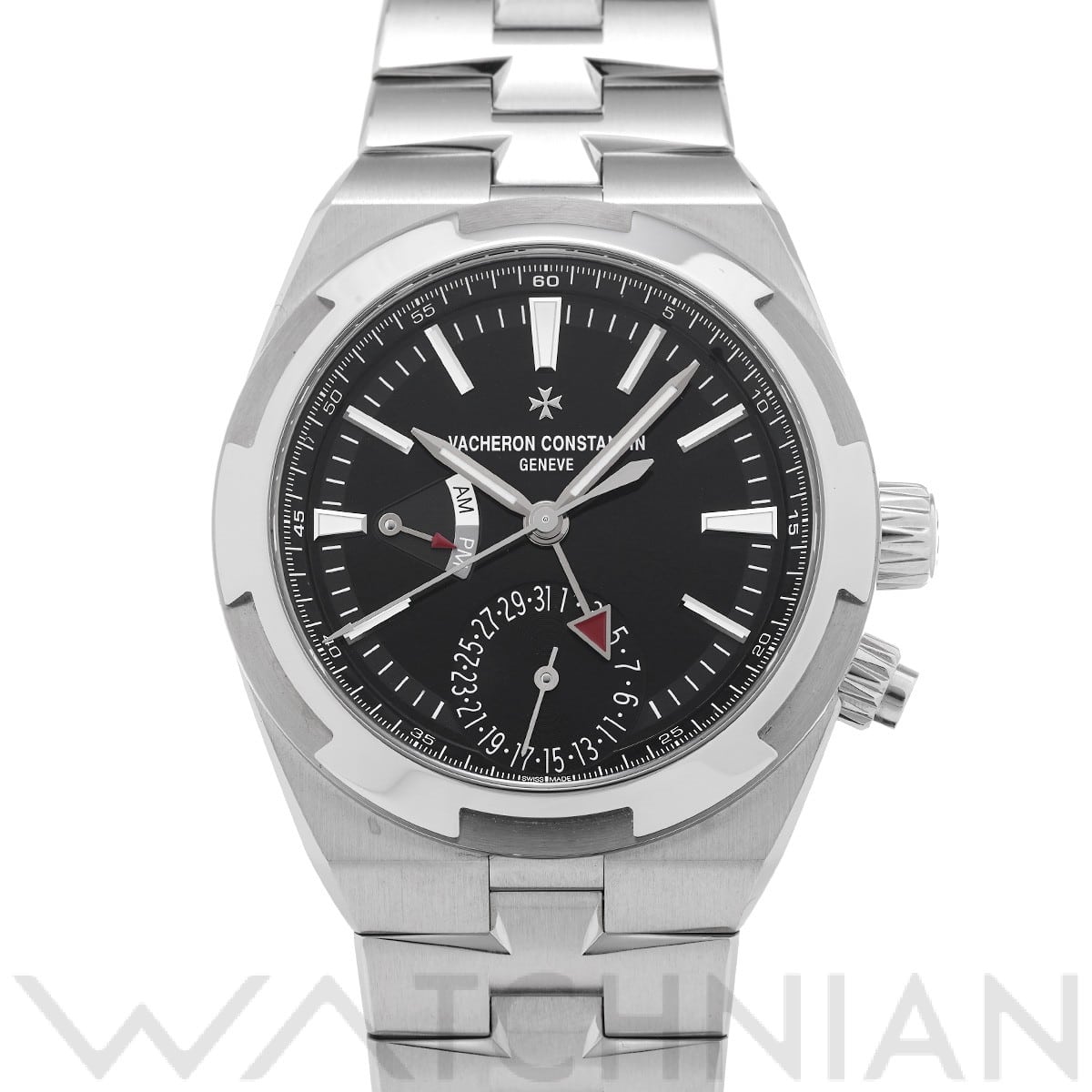 ヴァシュロン コンスタンタン オーバーシーズ デュアルタイム 7900V/110A-B546 ブラック メンズ 時計 【中古】【wristwatch】
