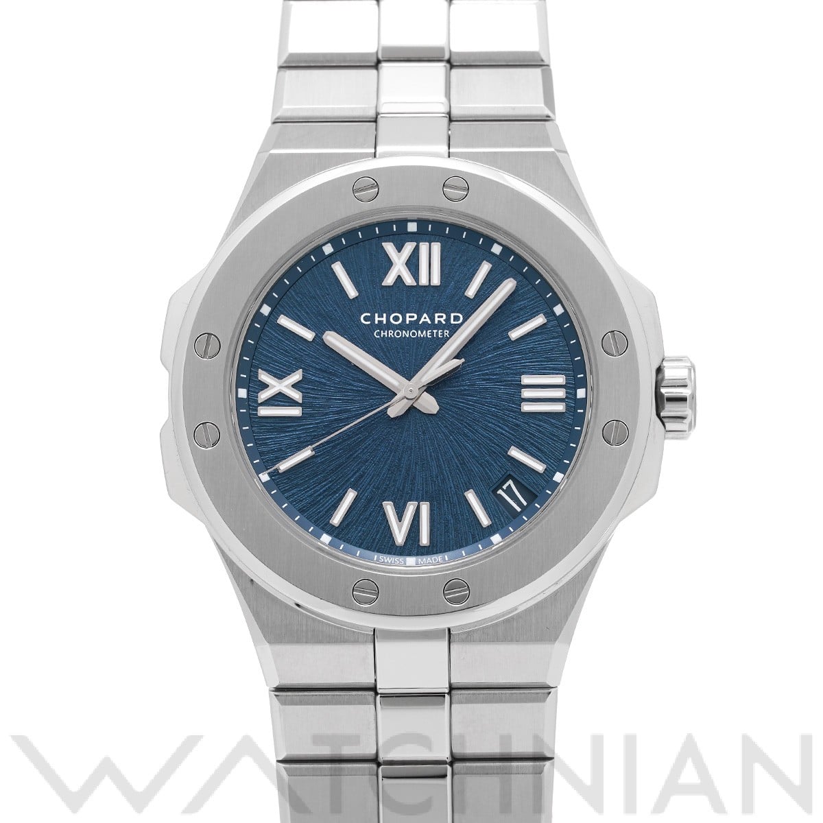 ショパール アルパイン イーグル 41 298600-3001 ブルー メンズ 時計 【中古】【wristwatch】