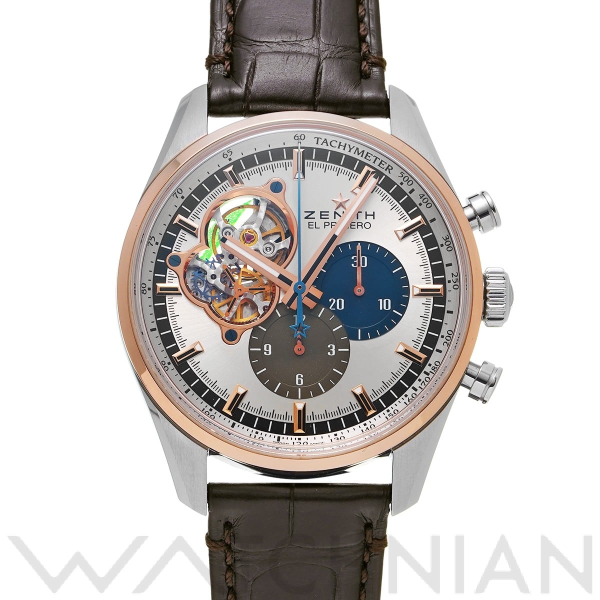 ゼニス クロノマスター エル・プリメロ オープン 51.2080.4061/69.C802 スケルトン メンズ 時計 【中古】【wristwatch】