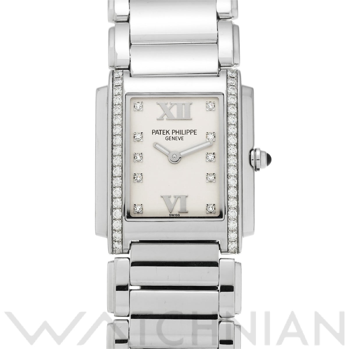 パテック フィリップ / PATEK PHILIPPE トゥエンティ-4 4910/10A-011 オパーリン/ダイヤモンド レディース 時計 【中古】【wristwatch】