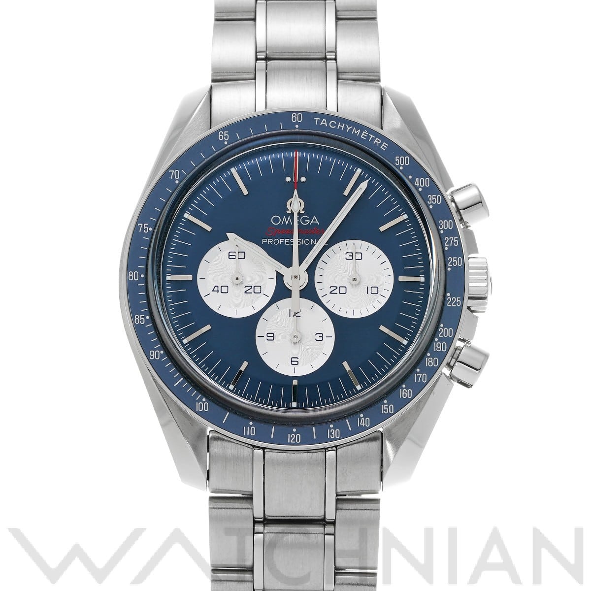 オメガ スピードマスター 2020 東京オリンピック 522.30.42.30.03.001 ブルー/シルバー メンズ 時計 【中古】【wristwatch】