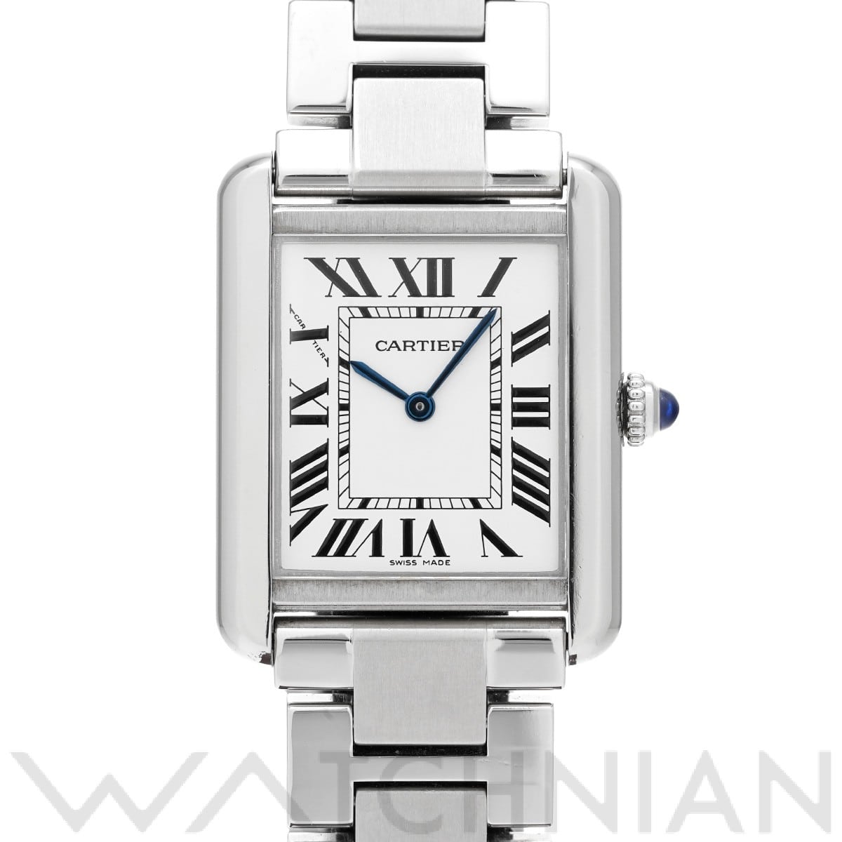 カルティエ / CARTIER タンク ソロ SM W5200013 シルバー レディース 時計 【中古】【wristwatch】