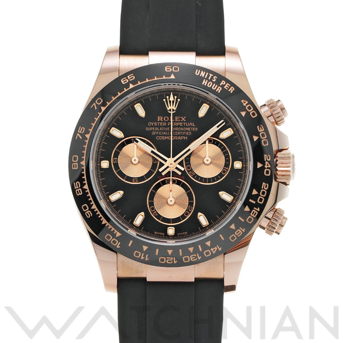 ロレックス コスモグラフ デイトナ 116515LN ブラック/ピンク メンズ 時計 【中古】【wristwatch】