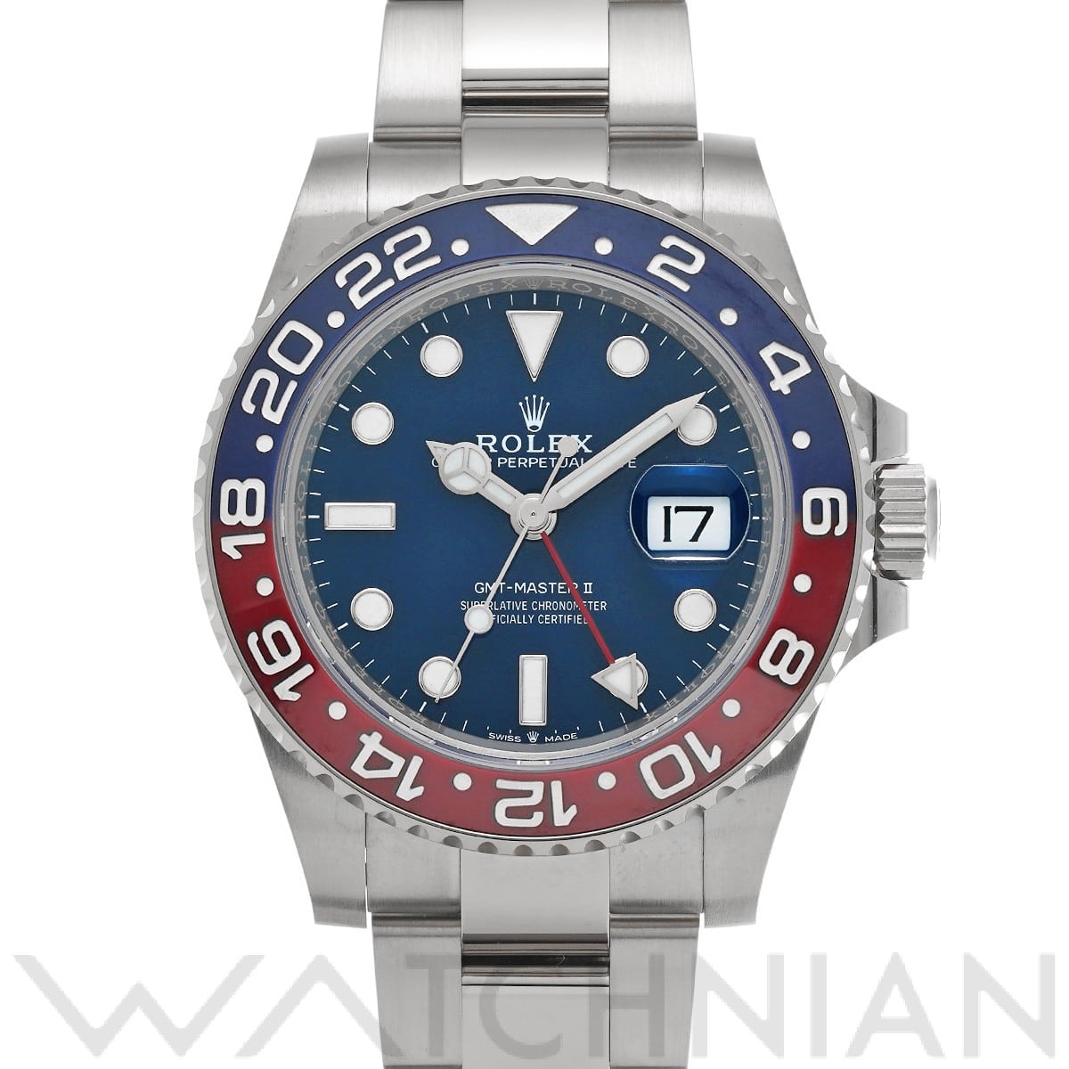 ロレックス GMTマスターII 126719BLRO ミッドナイトブルー メンズ 時計 【中古】【wristwatch】