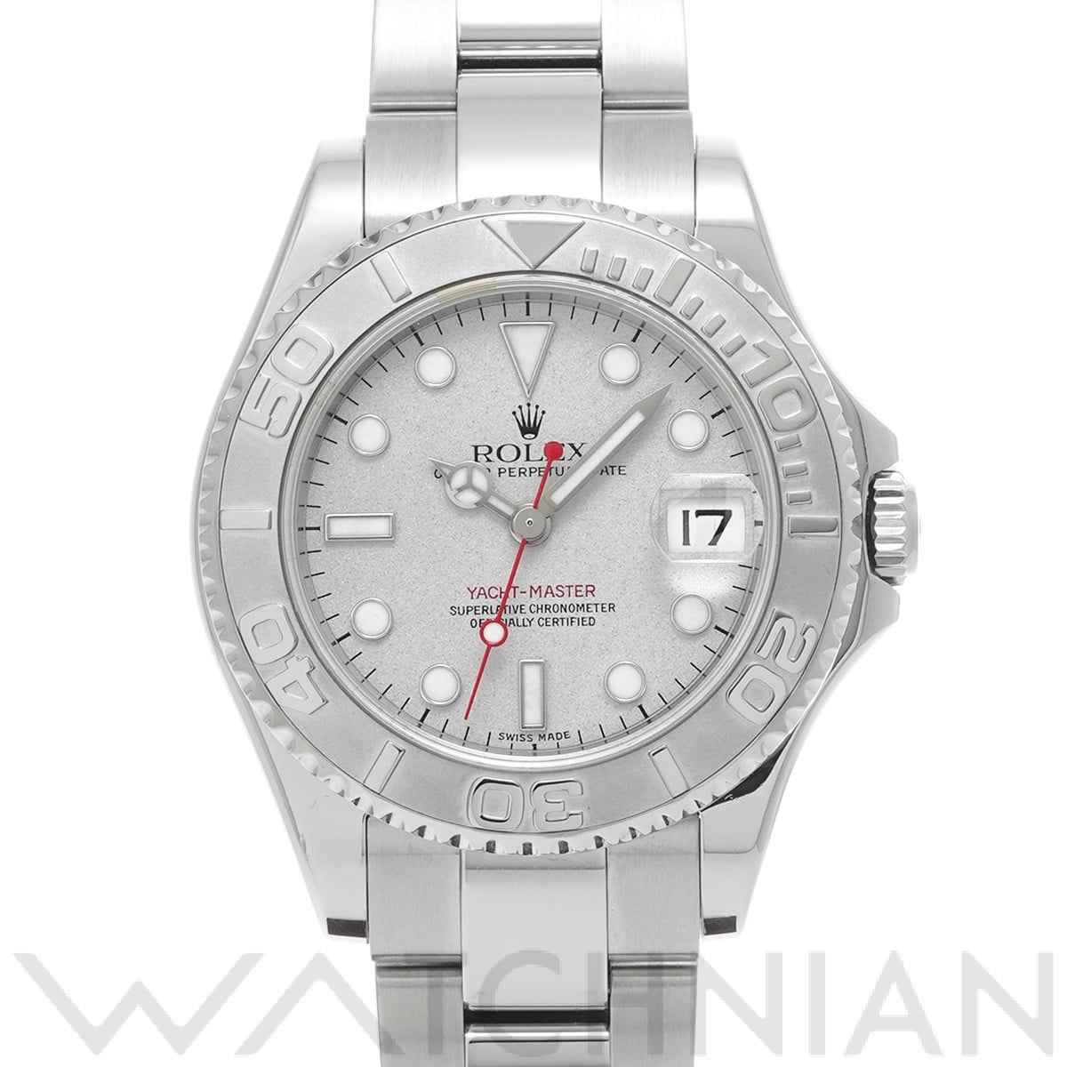 ロレックス ヨットマスター 34 168622 グレー ユニセックス 時計 【中古】【wristwatch】