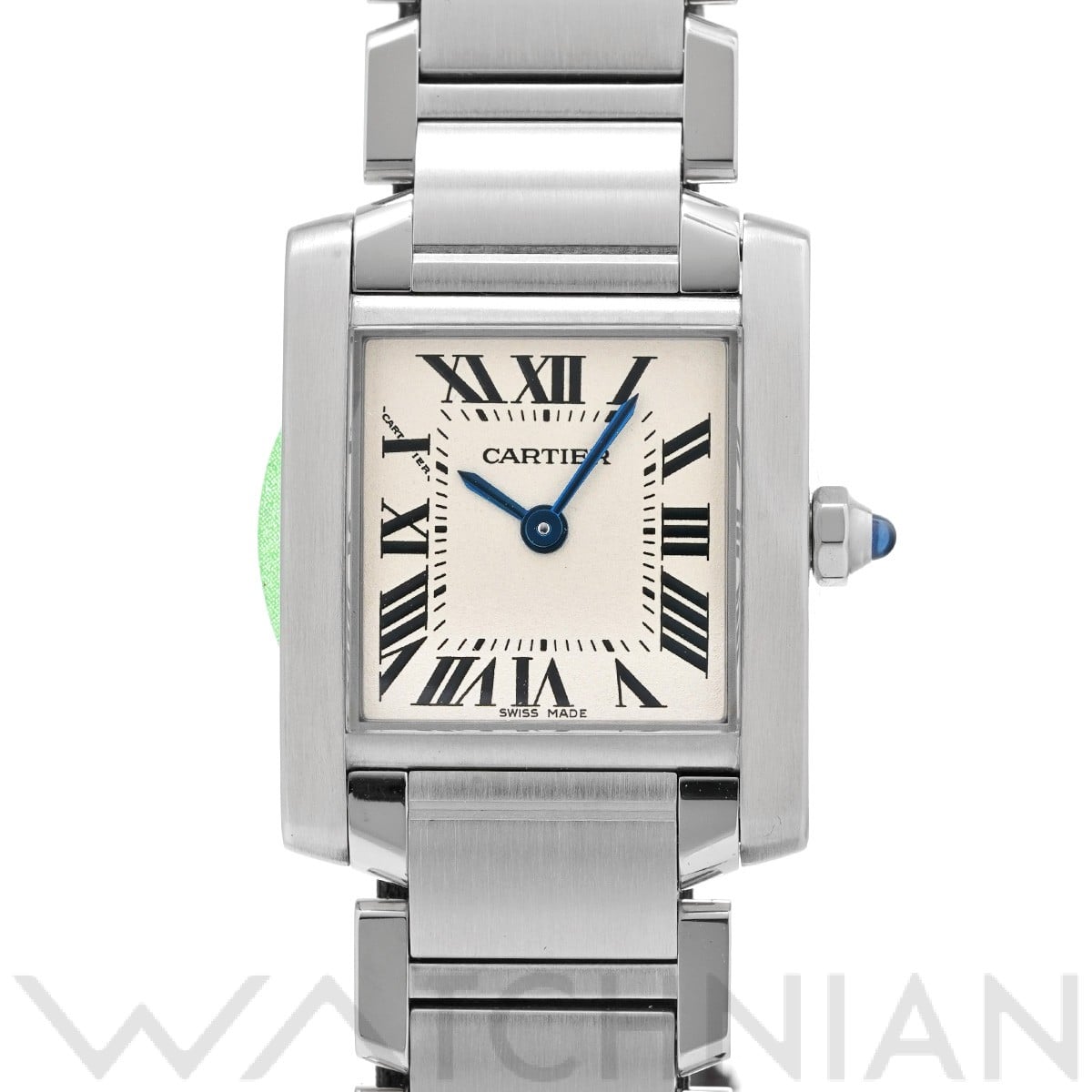 カルティエ / CARTIER タンク フランセーズ SM W51008Q3 シルバー レディース 時計 【中古】【wristwatch】