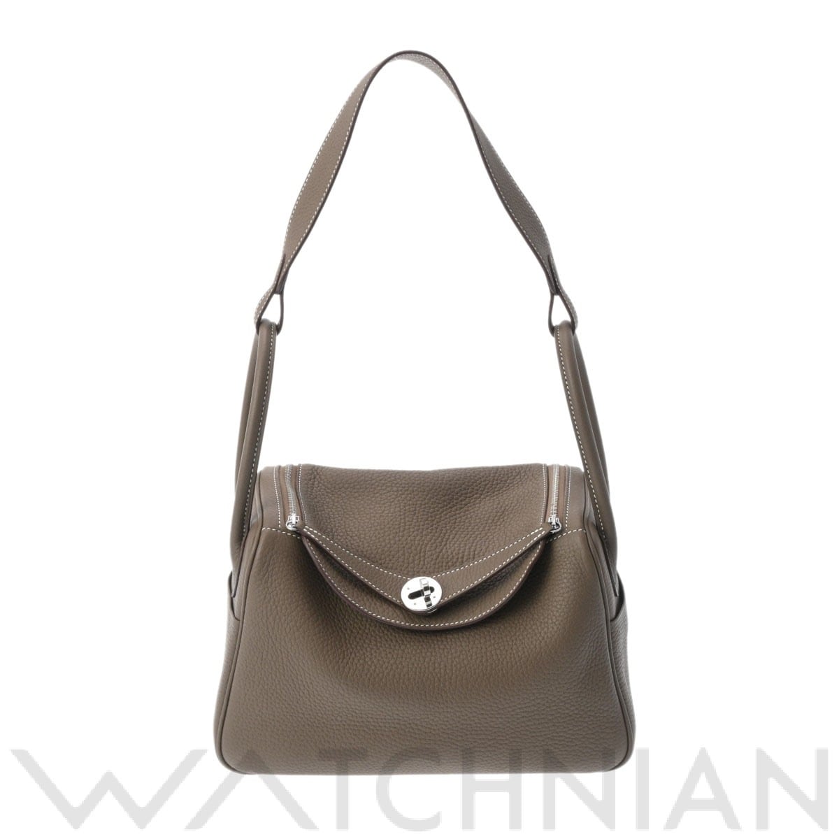 エルメス / HERMES リンディ 26 エトゥープ/パラジウム金具 トリヨンクレマンス レディース バッグ 【中古】【bag】
