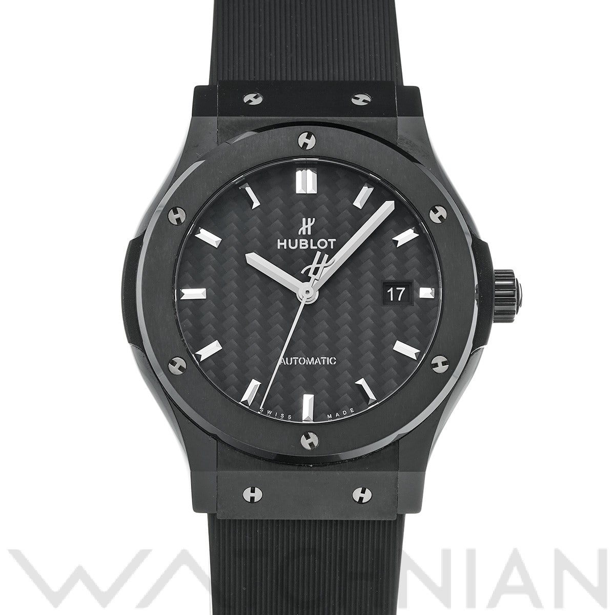 ウブロ / HUBLOT クラシックフュージョン ブラックマジック 542.CM.1771.RX ブラックカーボン メンズ 時計 【中古】【wristwatch】