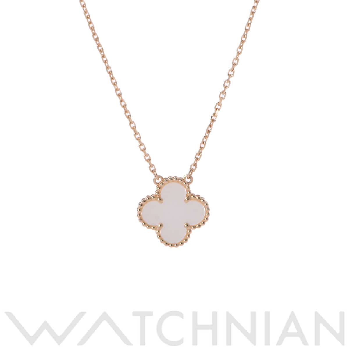 ヴァン クリーフ&アーペル ヴィンテージアルハンブラ ネックレス ゴールド VCARA45900 K18イエローゴールド YG レディース ジュエリー 【中古】【jewelry】