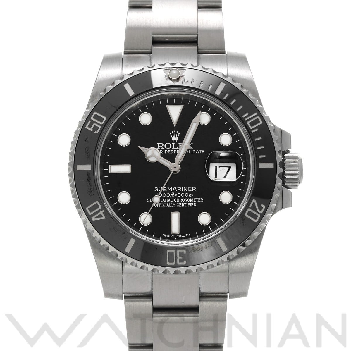 ロレックス サブマリーナ デイト 116610LN ブラック メンズ 時計 【中古】【wristwatch】