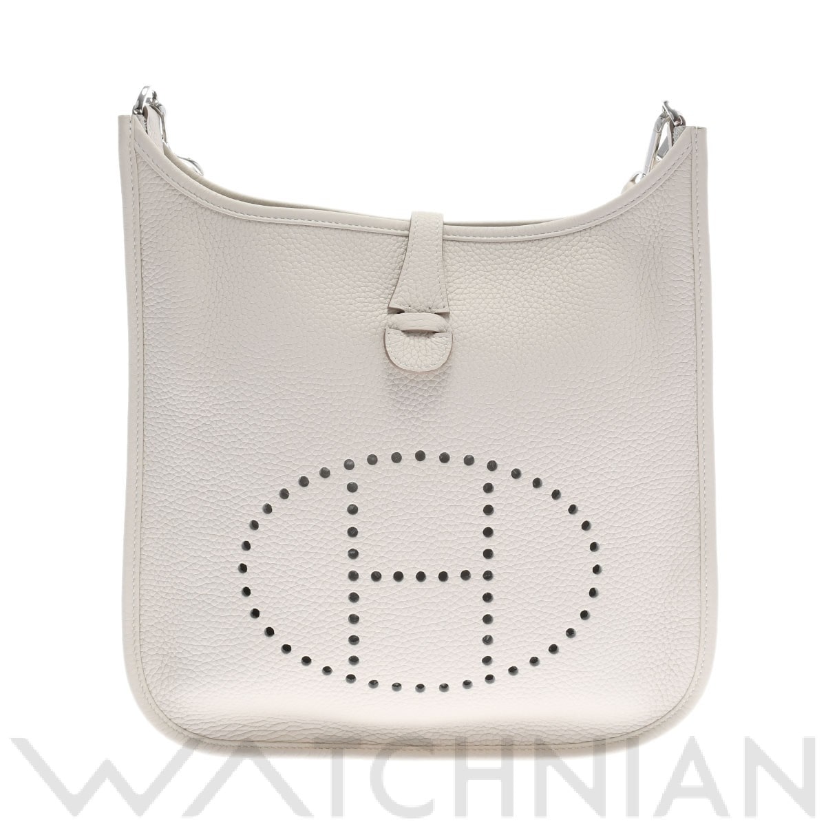 エルメス エヴリン PM クレ/パラジウム金具 トリヨンクレマンス レディース バッグ 【中古】【bag】