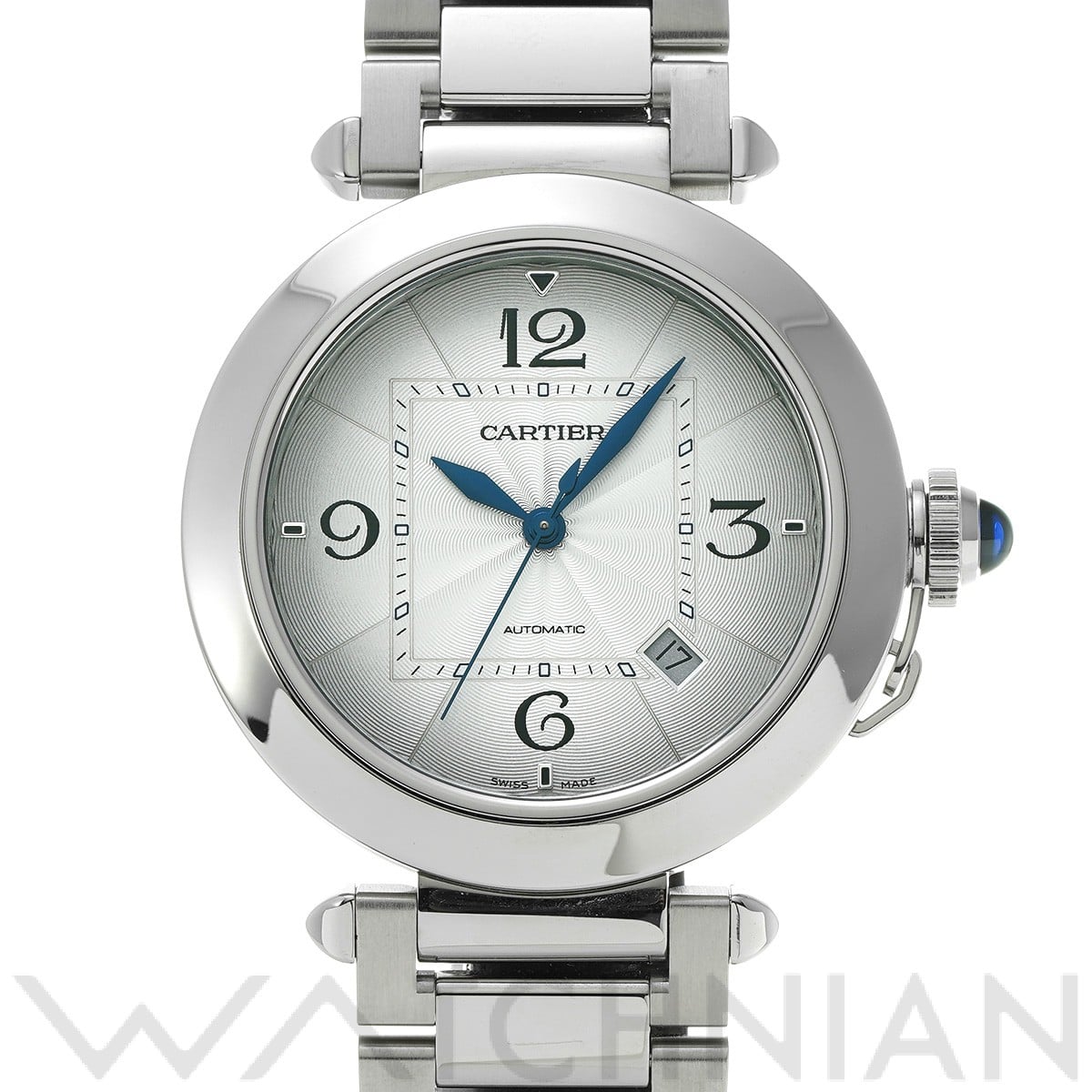 カルティエ パシャ ドゥ カルティエ 41mm WSPA0009 シルバー メンズ 時計 【中古】【wristwatch】