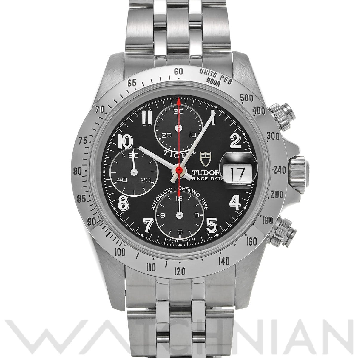 チューダー / チュードル クロノタイム タイガー 79280P ブラック メンズ 時計 【中古】【wristwatch】