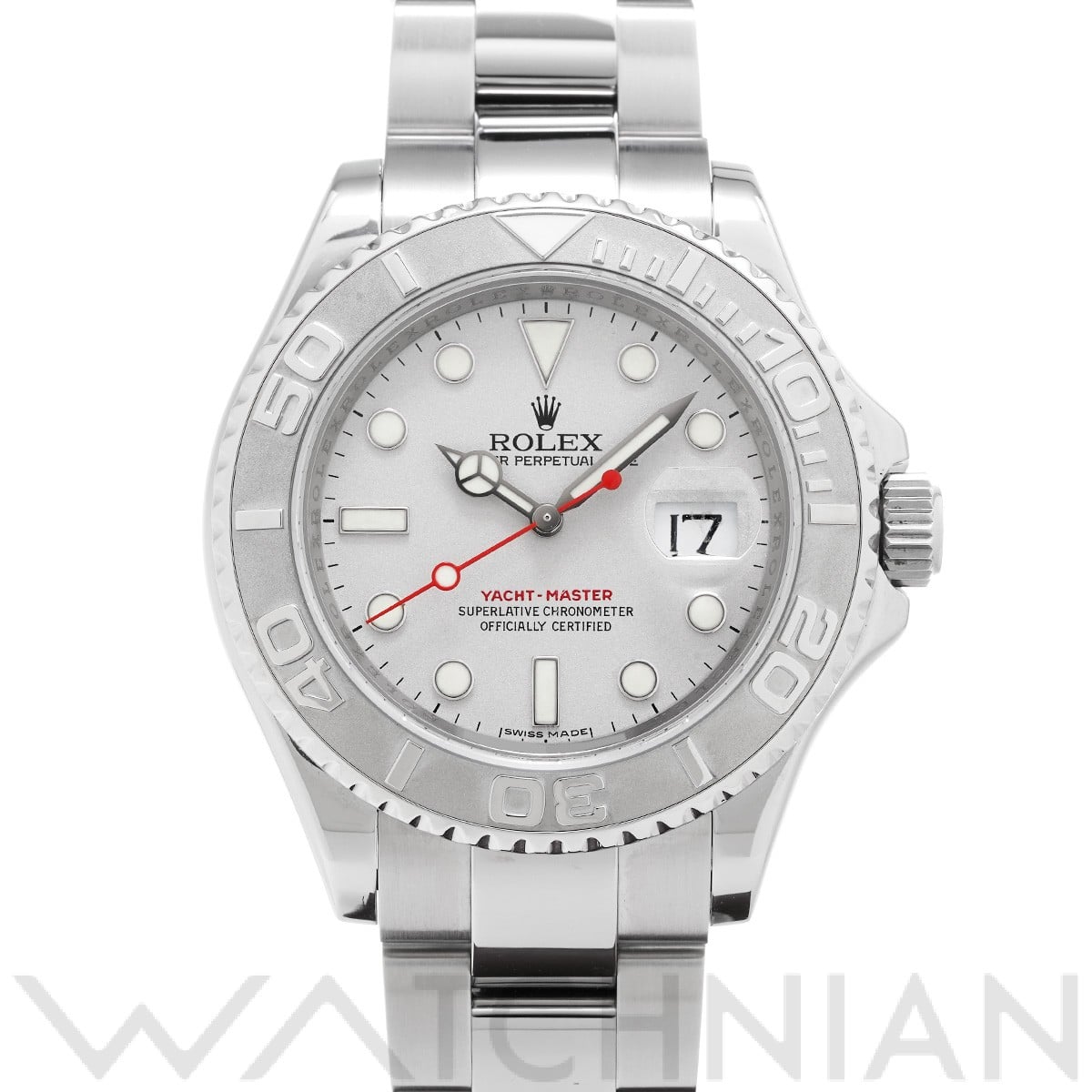 ロレックス ヨットマスター ロレジウム 16622 シルバー メンズ 時計 【中古】【wristwatch】