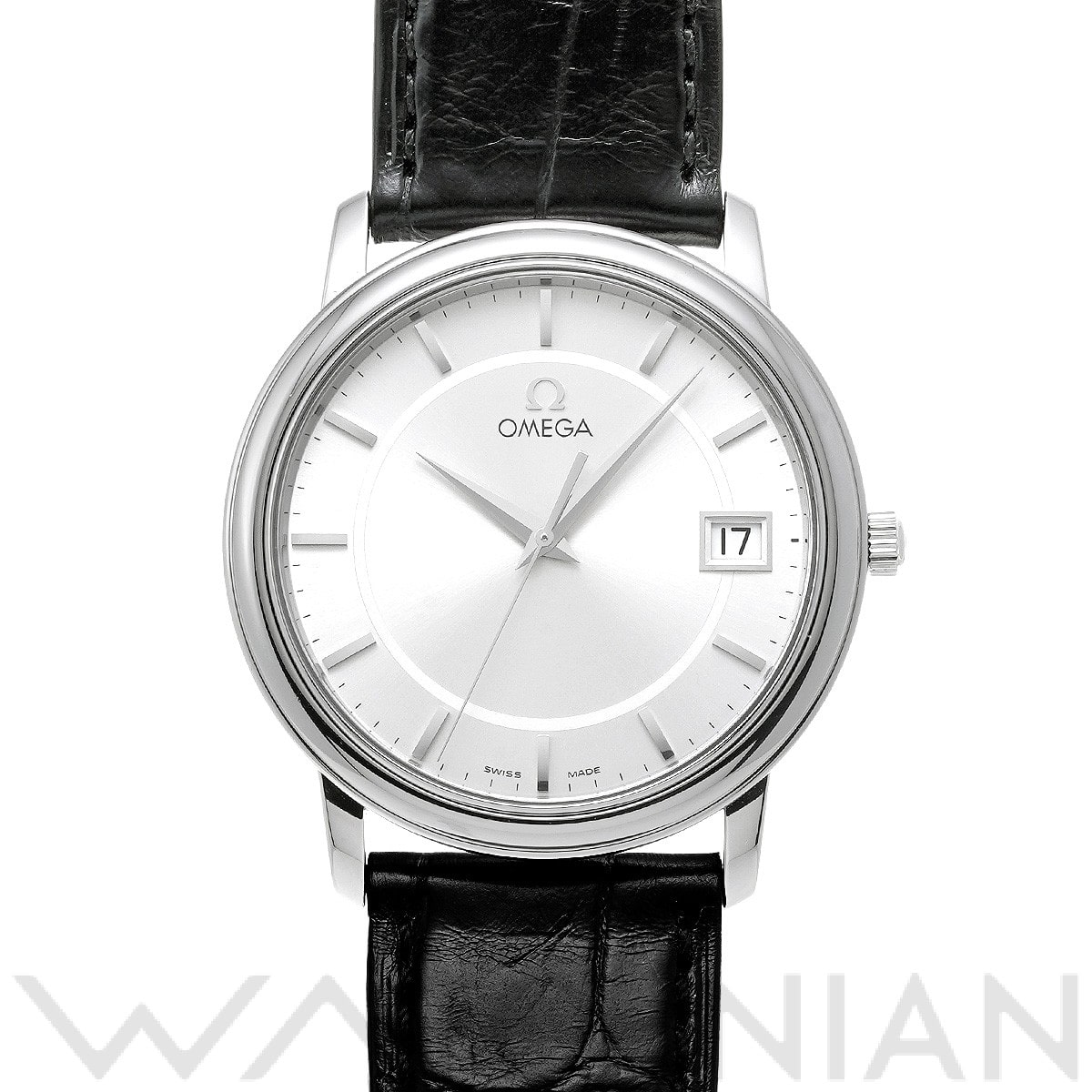 オメガ / OMEGA デ・ヴィル プレステージ クォーツ 4810.31.01 シルバー メンズ 時計 【中古】【wristwatch】