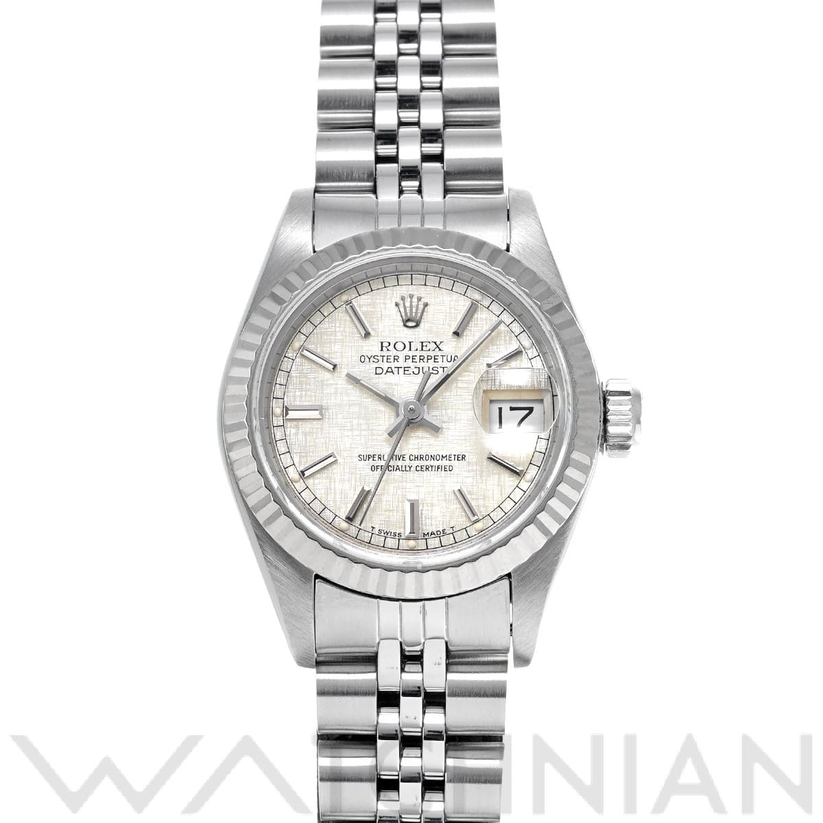 ロレックス デイトジャスト 69174 シルバー レディース 時計 【中古】【wristwatch】