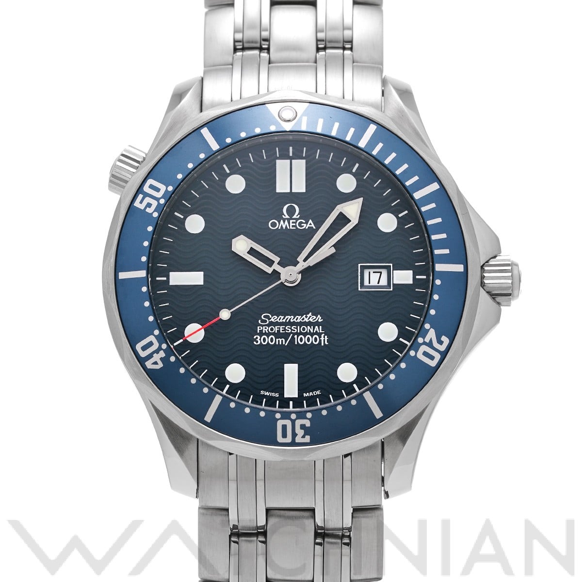 オメガ シーマスター プロフェッショナル 300 2541.80 ブルー メンズ 時計 【中古】【wristwatch】