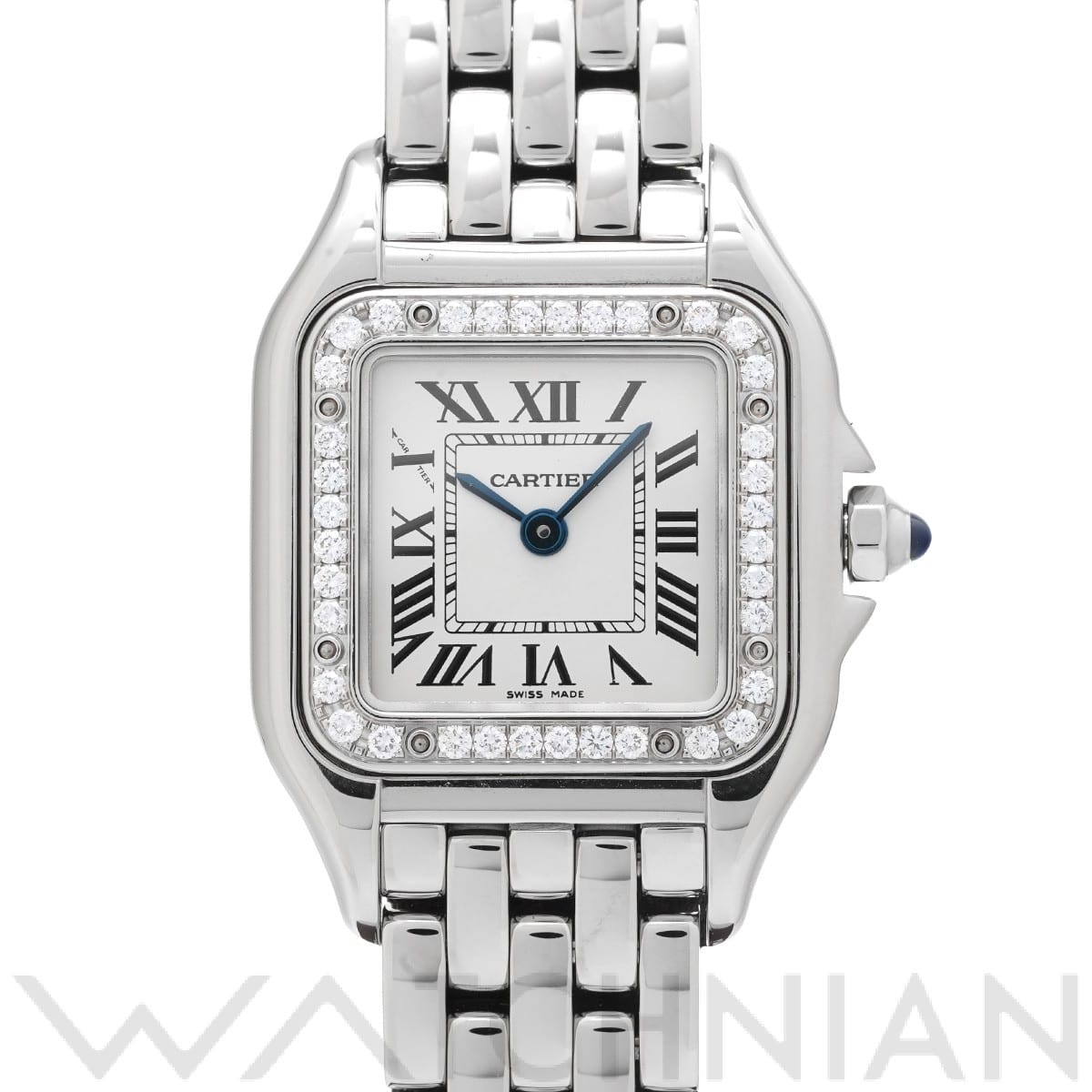 カルティエ パンテール ドゥ カルティエ SM W4PN0007 シルバー レディース 時計 【中古】【wristwatch】