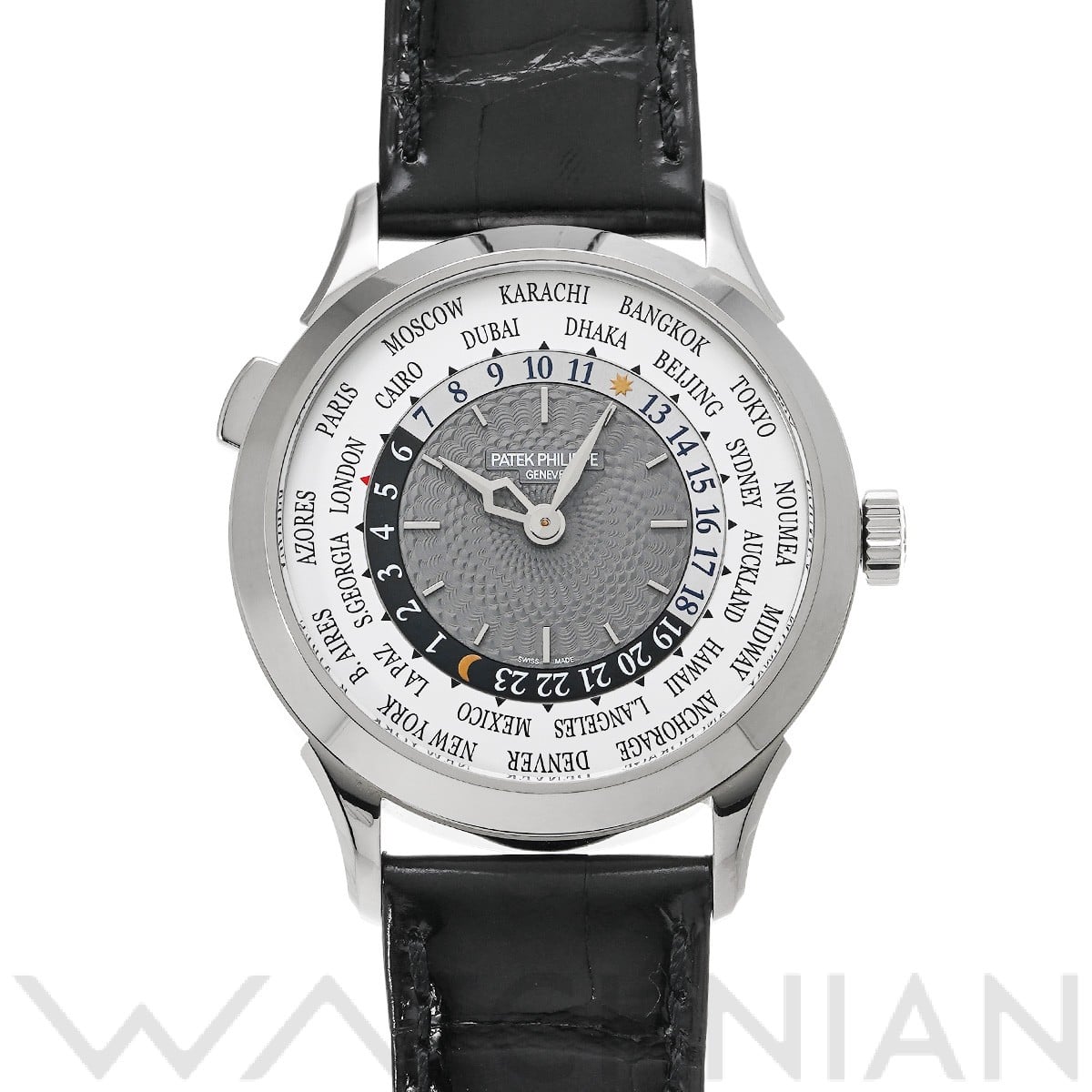 パテック フィリップ ワールドタイム 5230G-014 グレー メンズ 時計 【中古】【wristwatch】