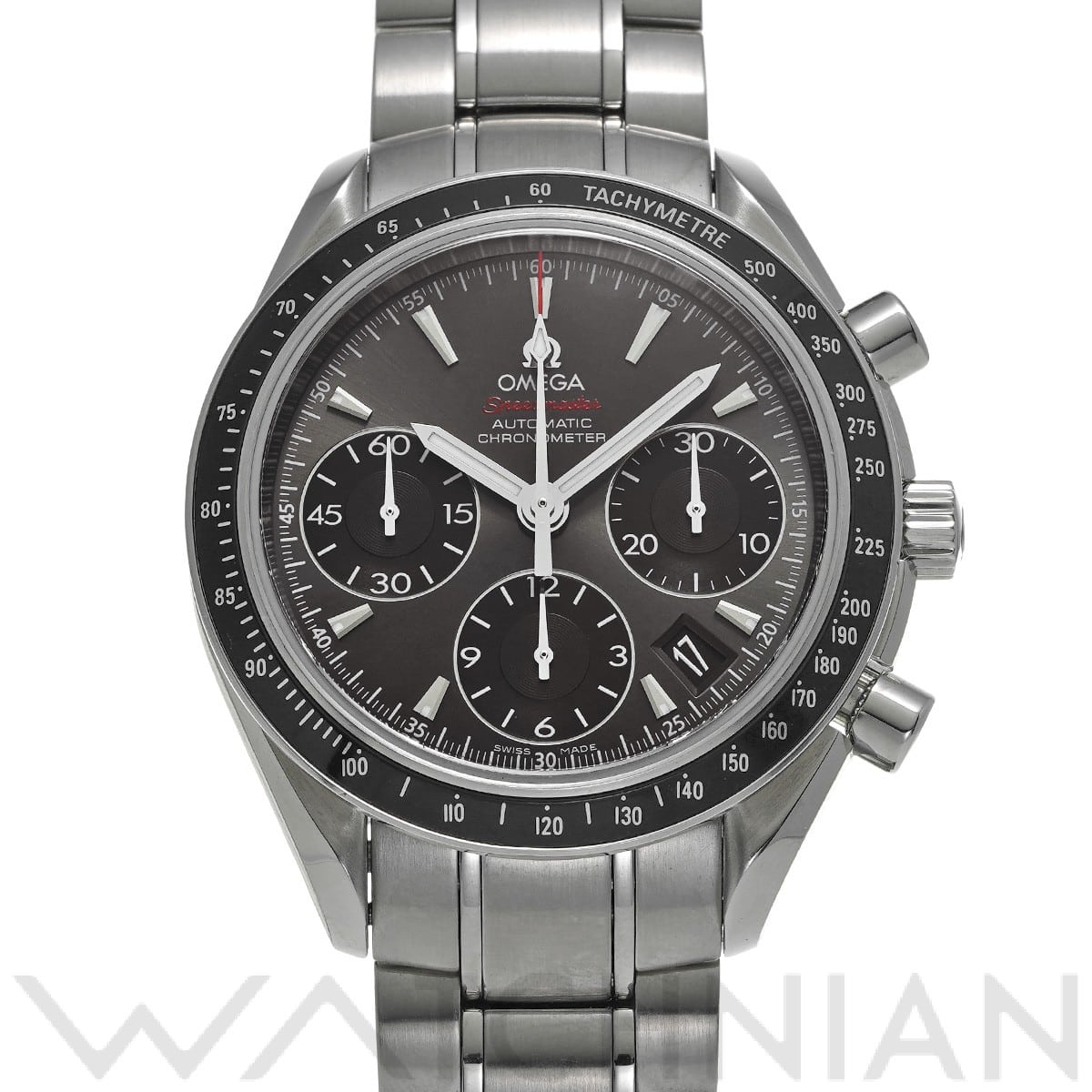 オメガ / OMEGA スピードマスター デイト 323.30.40.40.06.001 グレー/ブラック メンズ 時計 【中古】【wristwatch】