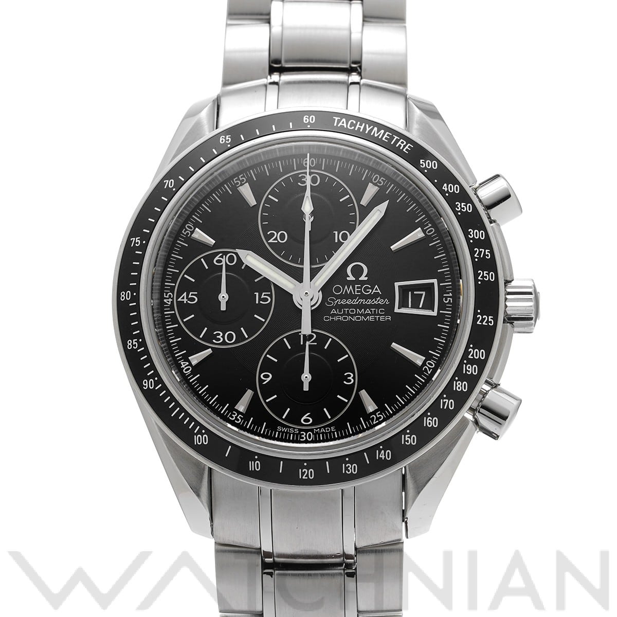 オメガ スピードマスター デイト 3210.50 ブラック メンズ 時計 【中古】【wristwatch】