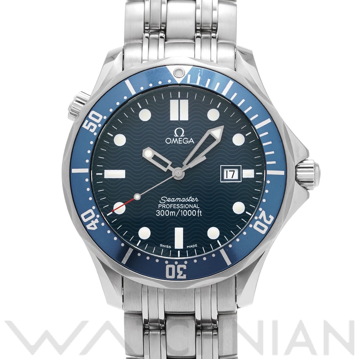 オメガ シーマスター プロフェッショナル 300 2541.80 ブルー メンズ 時計 【中古】【wristwatch】