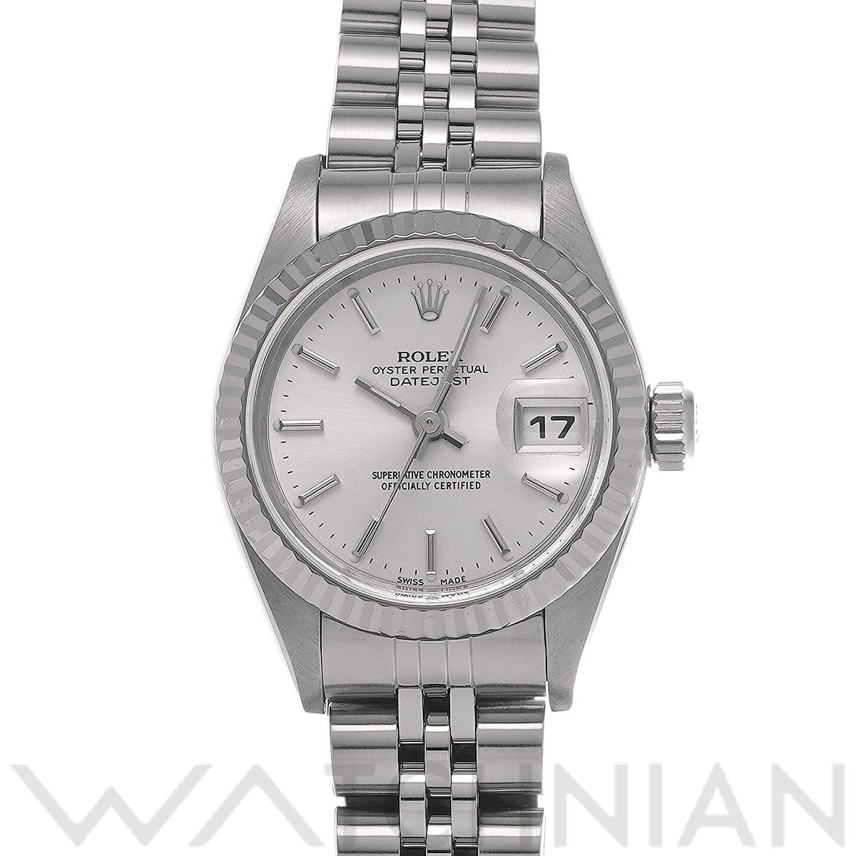 ロレックス デイトジャスト 79174 シルバー レディース 時計 【中古】【wristwatch】