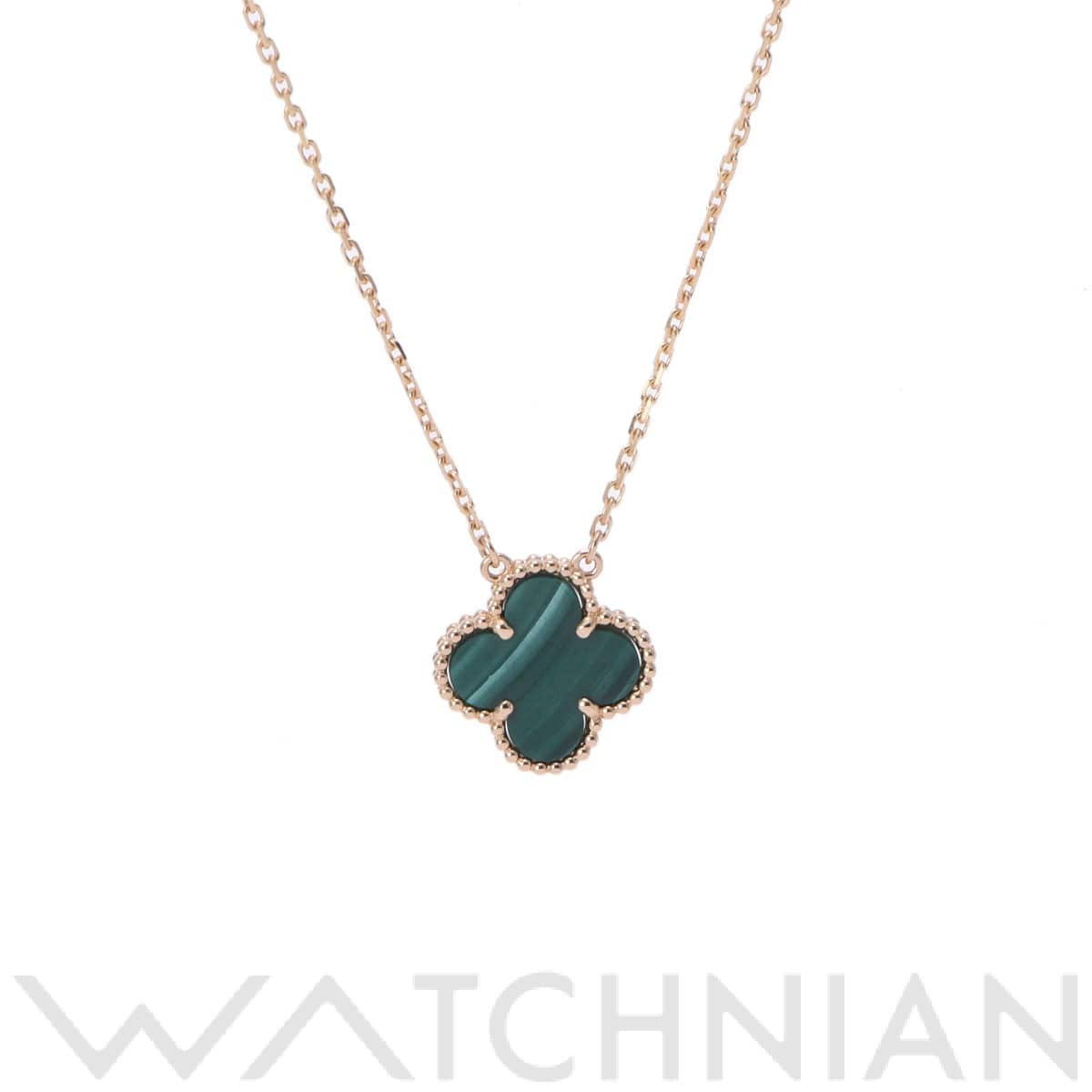 ヴァン クリーフ&アーペル ヴィンテージアルハンブラ ネックレス ゴールド K18イエローゴールド YG レディース ジュエリー 【中古】【jewelry】