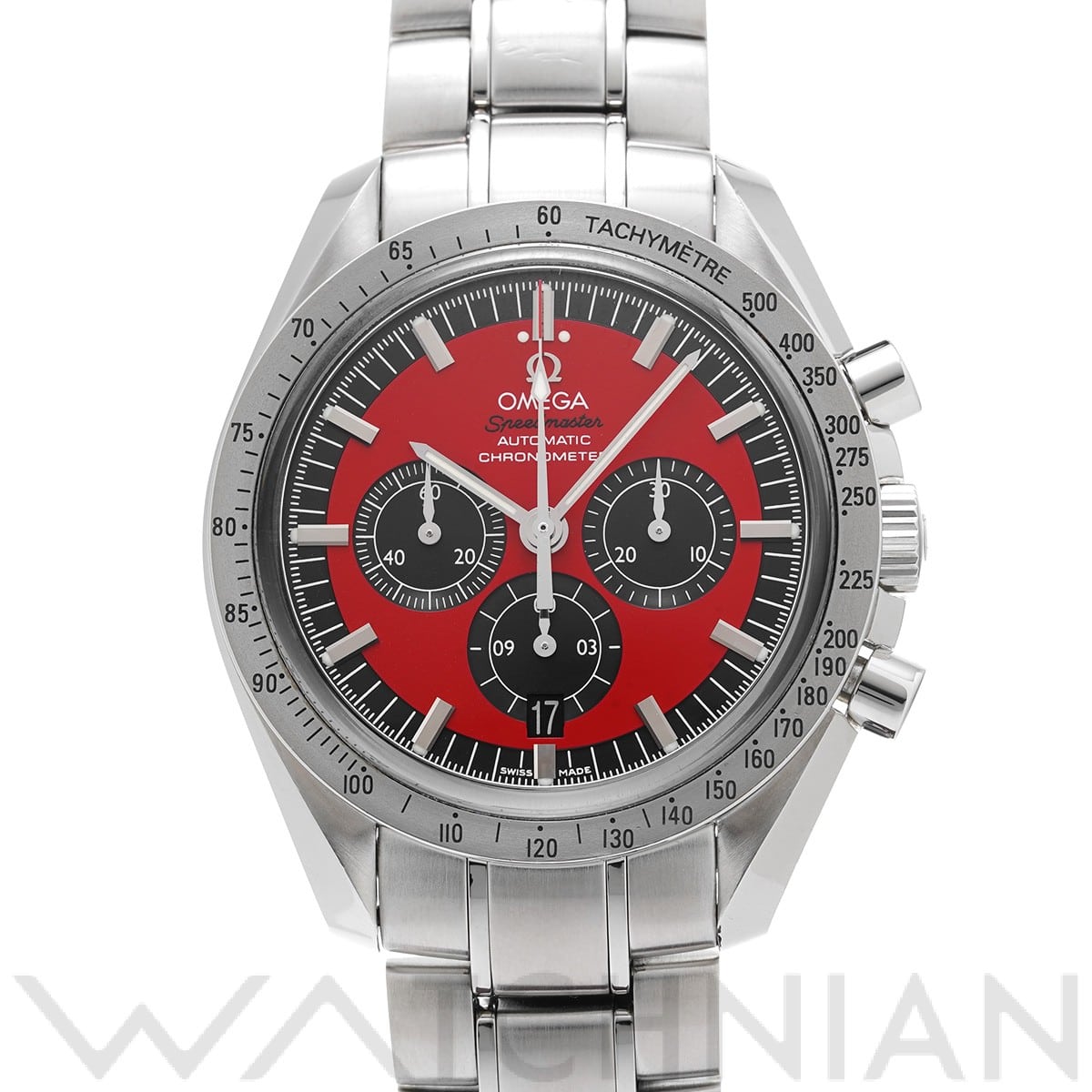 スピードマスター オメガ(レッド)｜WATCHNIAN公式通販